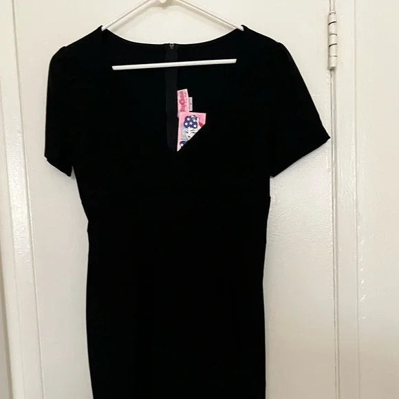 PinUp Couture Black Wiggle Dress | Size Medium - Picture 3 of 6